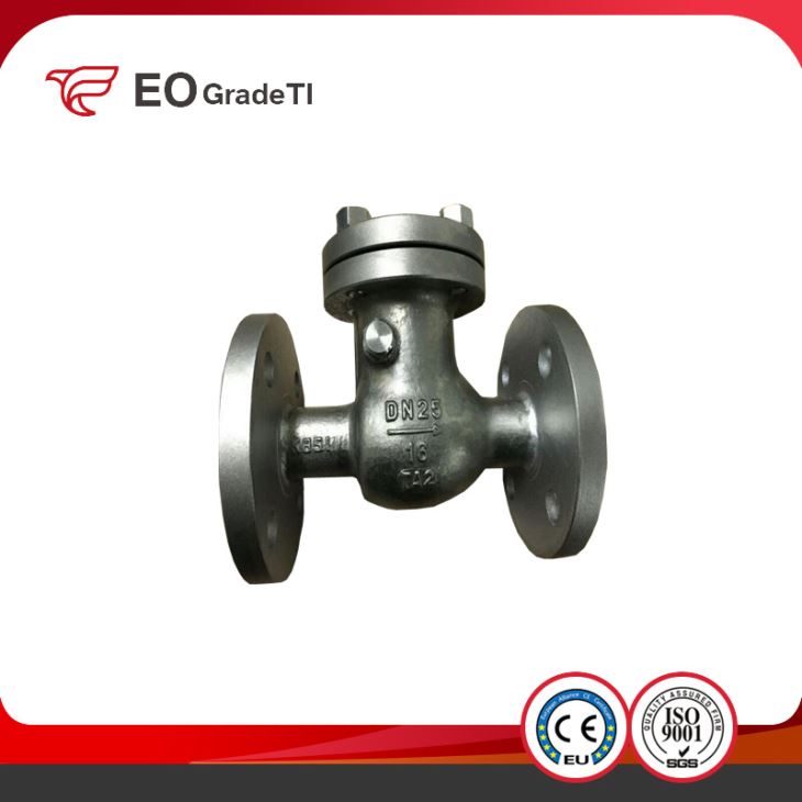 China Manufacturer Casted Titanium Threaded Welded Check Valve