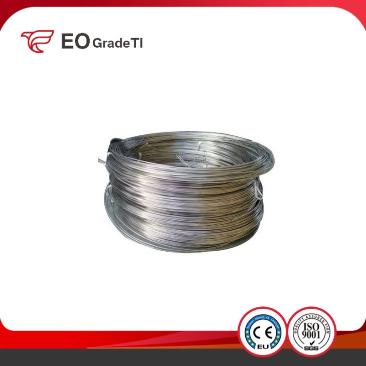 Gr5 Titanium Coiled Wire Heat Exchanger Ti Straight Wire