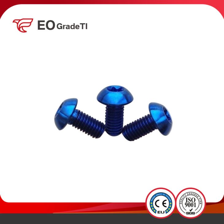ISO7380 Titanium Hexagon Socket Button Head Screws